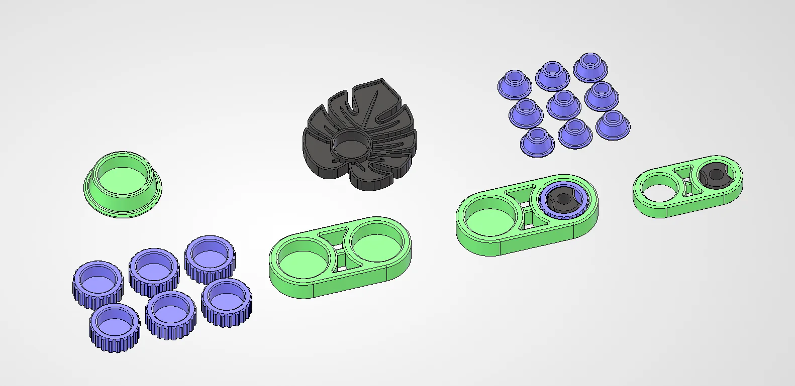 Concept range of Monster Mash silicone inserts, feeding dishes, and accessory holders